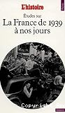 Etudes sur la France de 1939 à nos jours vignette