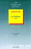 La politique, livre I vignette