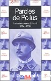 Paroles de poilus : Lettres et carnets du front (1914-1918) vignette